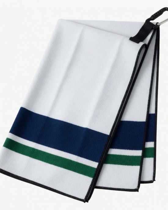 ALWAYS WASH YOUR BALLS TRI-fold Golf Towel W/ Clip New