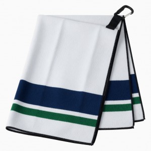 ALWAYS WASH YOUR BALLS TRI-fold Golf Towel W/ Clip New