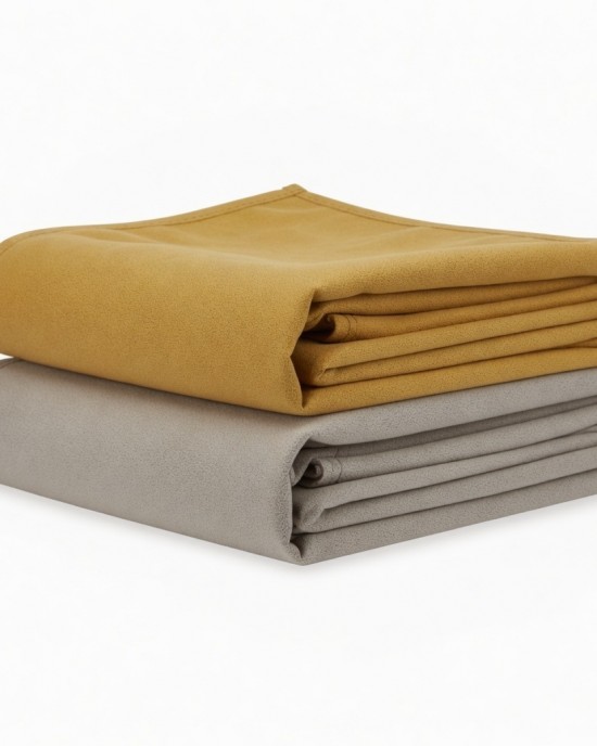 Clean Cham Synthetic Leather Towel 26 x 17 Drying Cleaning Chamois Pack of 2