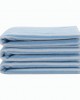 Imabari Towel Wash Towel Set of 3 Light Blue Striped 36cm x 34cm