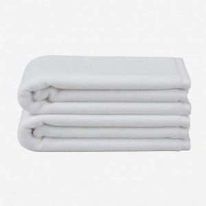 Imabari Towel White Bath Towel Set of 2 Cotton 100% Wooden Box