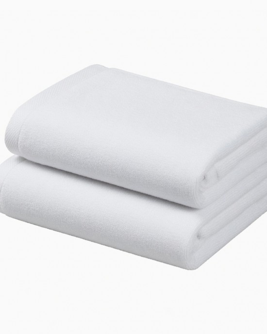 Imabari Towel White Bath Towel Set of 2 Cotton 100% Wooden Box