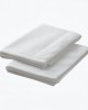 Imabari Cotton Face Towel Set of 2 Microfiber & Cotton White 34x84cm