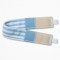 1pc Bath Scrubber Rub Towel Massage Strap Tanning Oil Pull Back Strip Shower