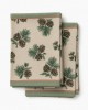 tea towel set of 2 Handmade Forest Pine Cones