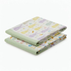 Happy Easter Tea Towel Hand Towel Set Of 2 Easter Decor New Easter Gift Bunny
