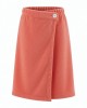 Ladies Towel Wrap Wearable Bath Coral Fleece Skirt Absorbent Bathrobe