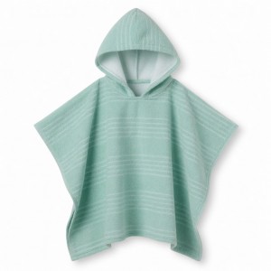 Kids 85cm Poncho, 75cm Baby Bath Beach Hooded Towel Cotton Bathrobe Gift 0-6 Yrs