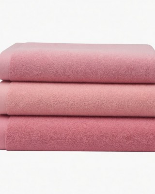 Vintage Cannon Pink Towel Set of Three