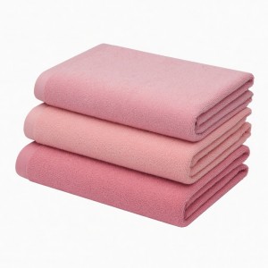 Vintage Cannon Pink Towel Set of Three