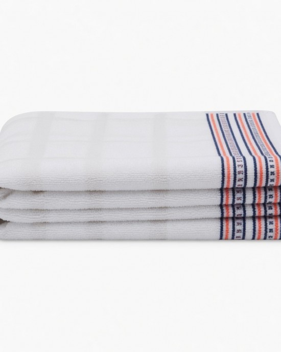 Bikkembergs Beach Towel BKK3MTW01 WHITE