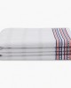 Bikkembergs Beach Towel BKK3MTW01 WHITE