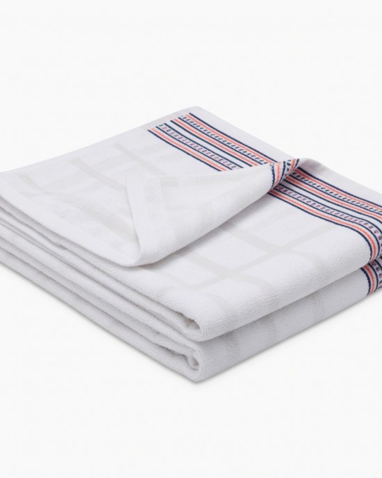 Bikkembergs Beach Towel BKK3MTW01 WHITE