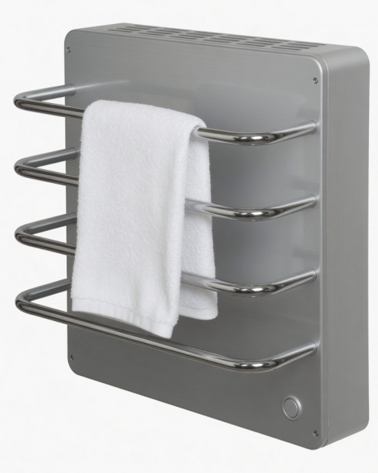 Electric Towel Warmer Wall-Mounted Towel Heater Aluminum Alloy Towel Heater 100W