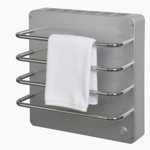 Electric Towel Warmer Wall-Mounted Towel Heater Aluminum Alloy Towel Heater 100W