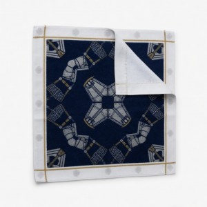 MARUSHIN Armor Guy Handkerchief Towel Rare Collectible New