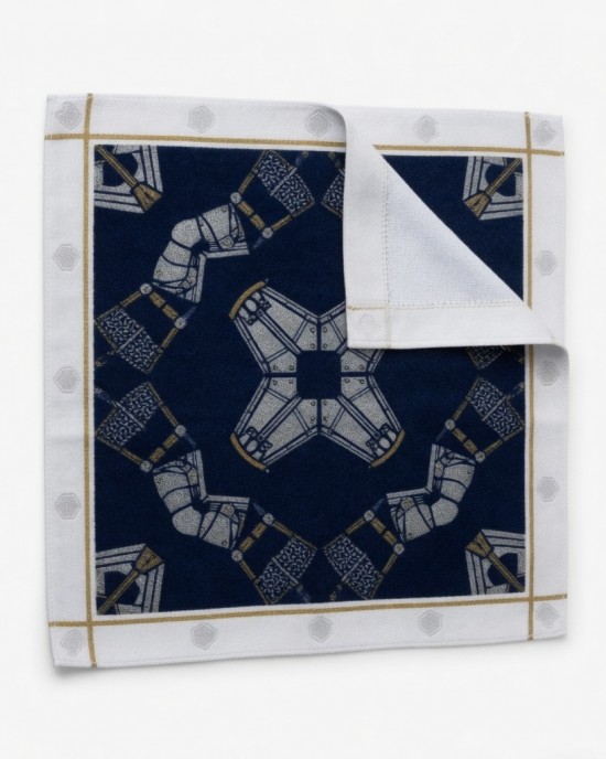 MARUSHIN Armor Guy Handkerchief Towel Rare Collectible New