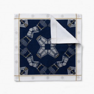 MARUSHIN Armor Guy Handkerchief Towel Rare Collectible New