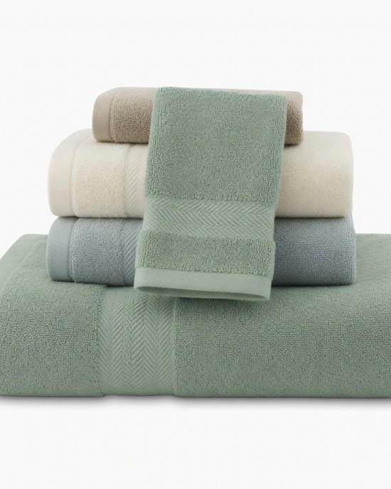 Member’s Mark Hotel Premier Collection 6-Piece Towel Set–Super Soft & Absorbent