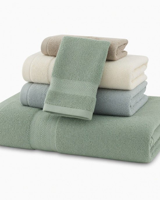 Member’s Mark Hotel Premier Collection 6-Piece Towel Set–Super Soft & Absorbent