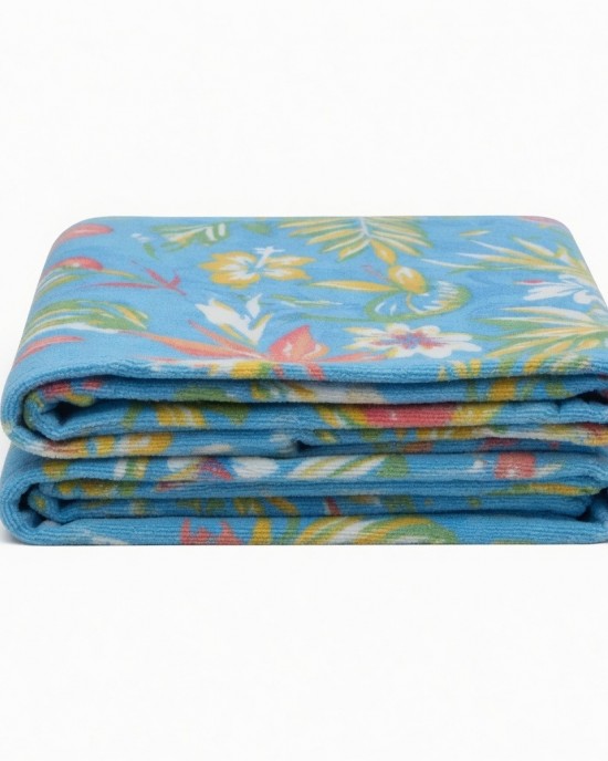 Beach Towel Blue Horizon JUNGLE SUNRISE 30x60