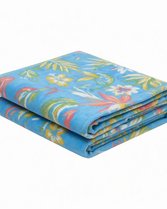 Beach Towel Blue Horizon JUNGLE SUNRISE 30x60