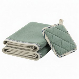 Goose Lot Of 2 Hand Towel And Pot Holder