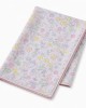 Pastel Flower Collection Hand Towel & Zipper Charm Set