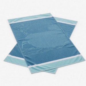 Cotton Blend Blend Beach Towel 72 x 38 in Whale